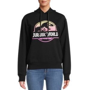 Jurassic World Logo Juniors Hoodie
